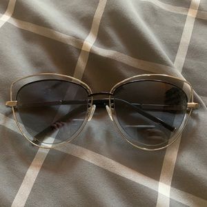 Cat Eye Double Frame Sunglasses